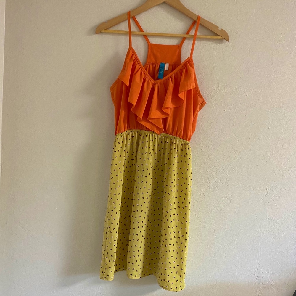 Orange and Yellow Lightweight Dress